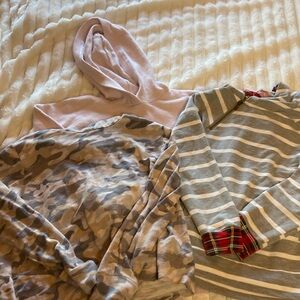 Girls 10-12 sweatshirt bundle